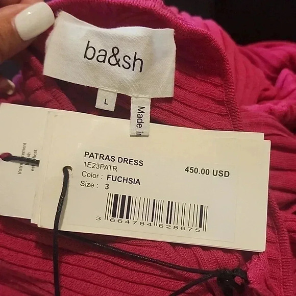 - BA&SH CUTOUT MAXI DRESS SIZE L - Picture 4 of 6